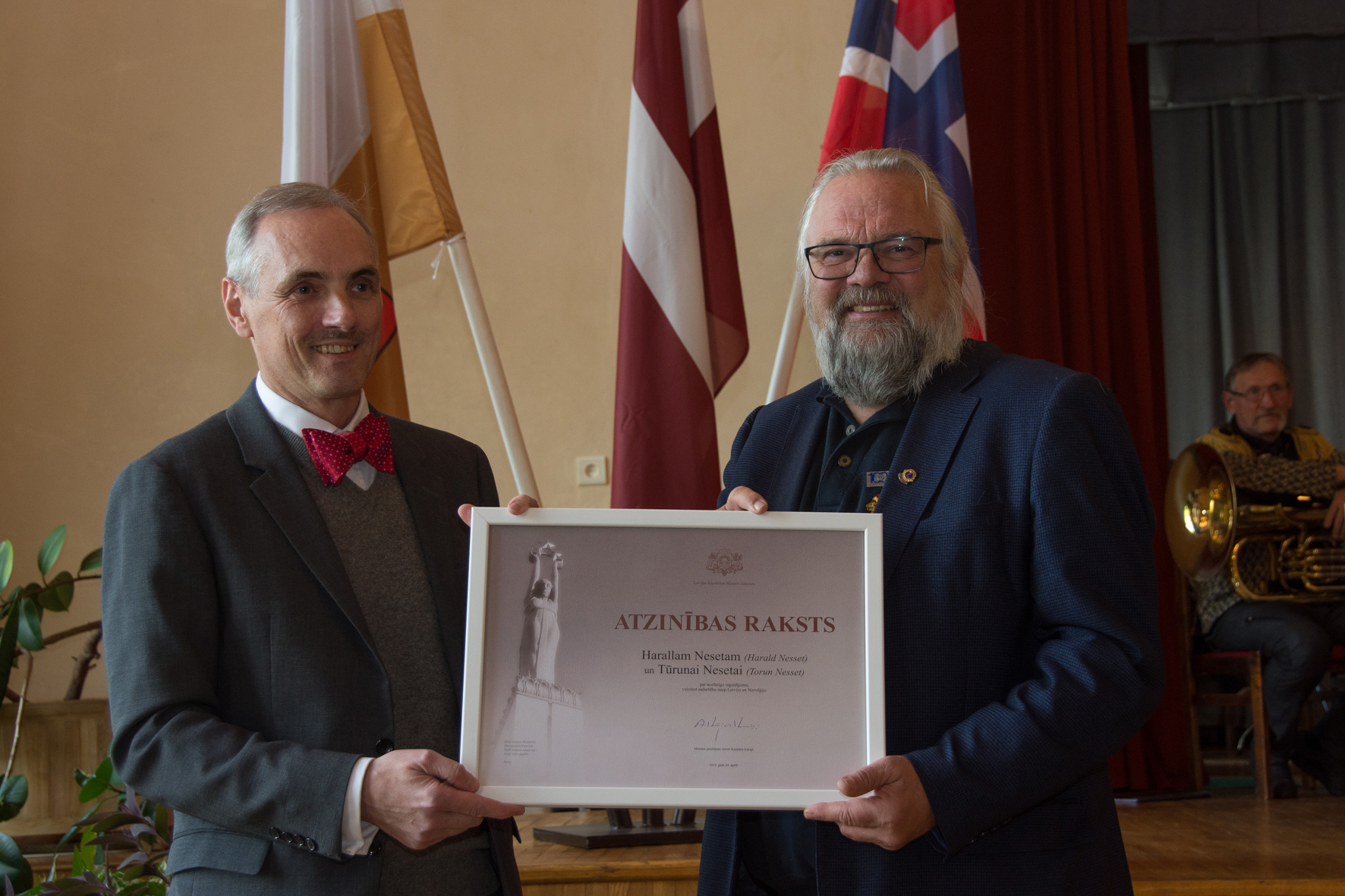 Besøk i Auce 20.09.2019